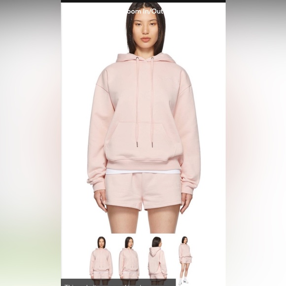 KSUBI pink cotton hoodie - Picture 4 of 6